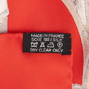 Hermès, scarf, "Jardin Créole".