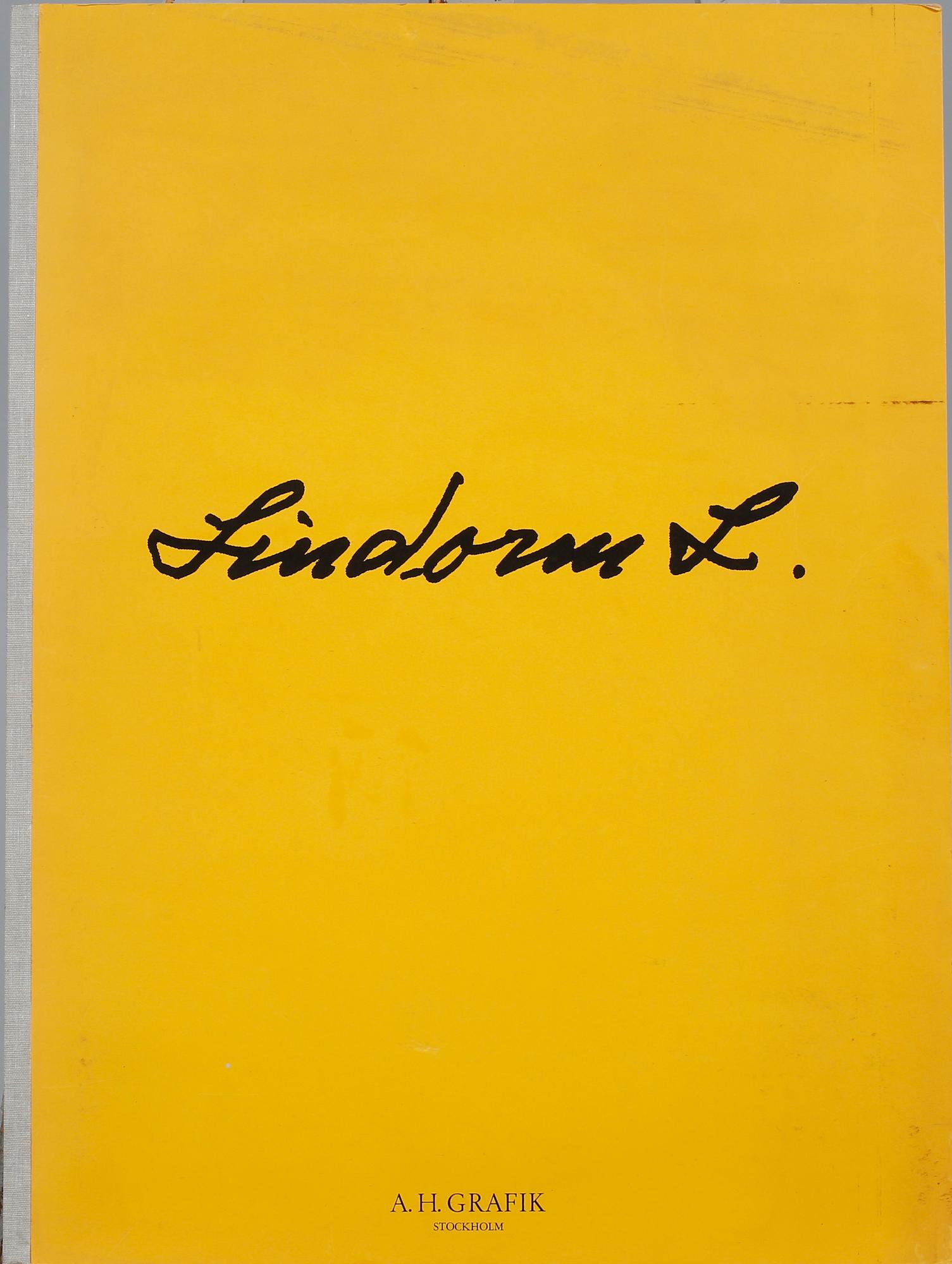 LINDORM LILJEFORS, mapp med 5 st färglitografier, signerade och numrerade H.C. XXXVI/XL, 1976-1977.