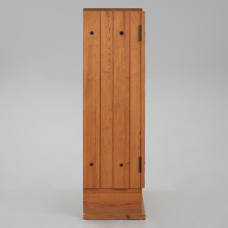 Axel Einar Hjorth, a stained pine 'Lovö' cabinet, Nordiska Kompaniet, Sweden 1930s.