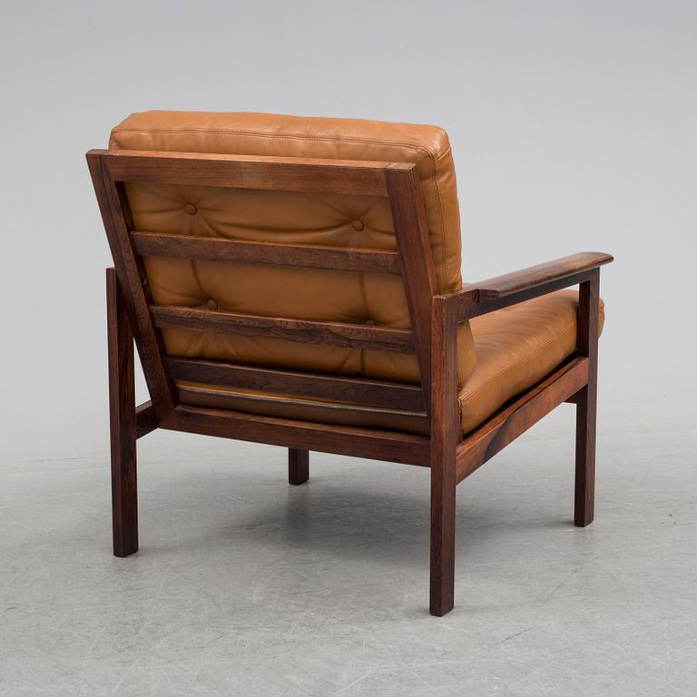 A 'Capella' easy chair by Illum Wikkelsø, 20th century.
