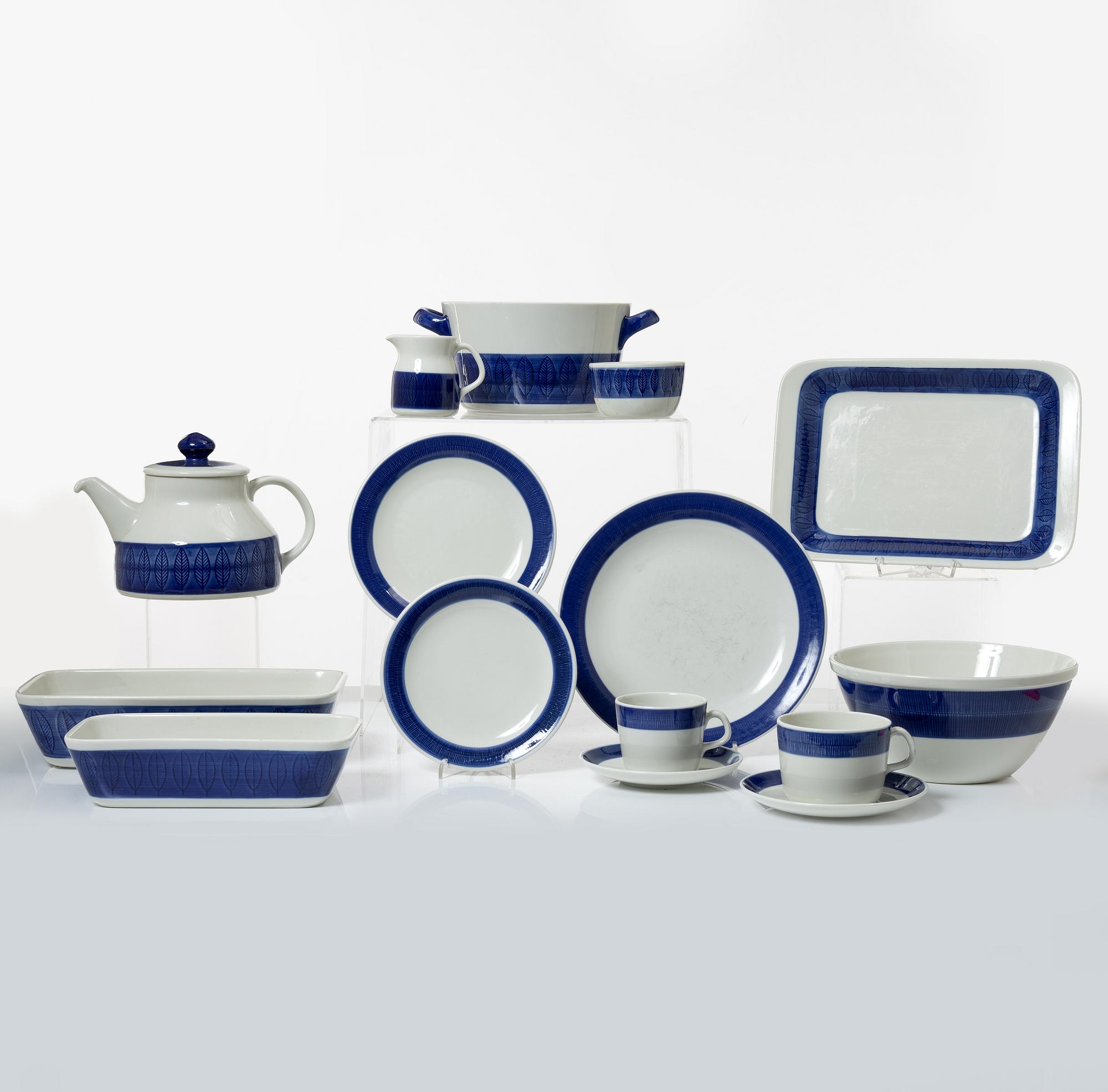 Hertha Bengtson, a 'Koka' dinner service, , 41 pieces, Rörstrand.