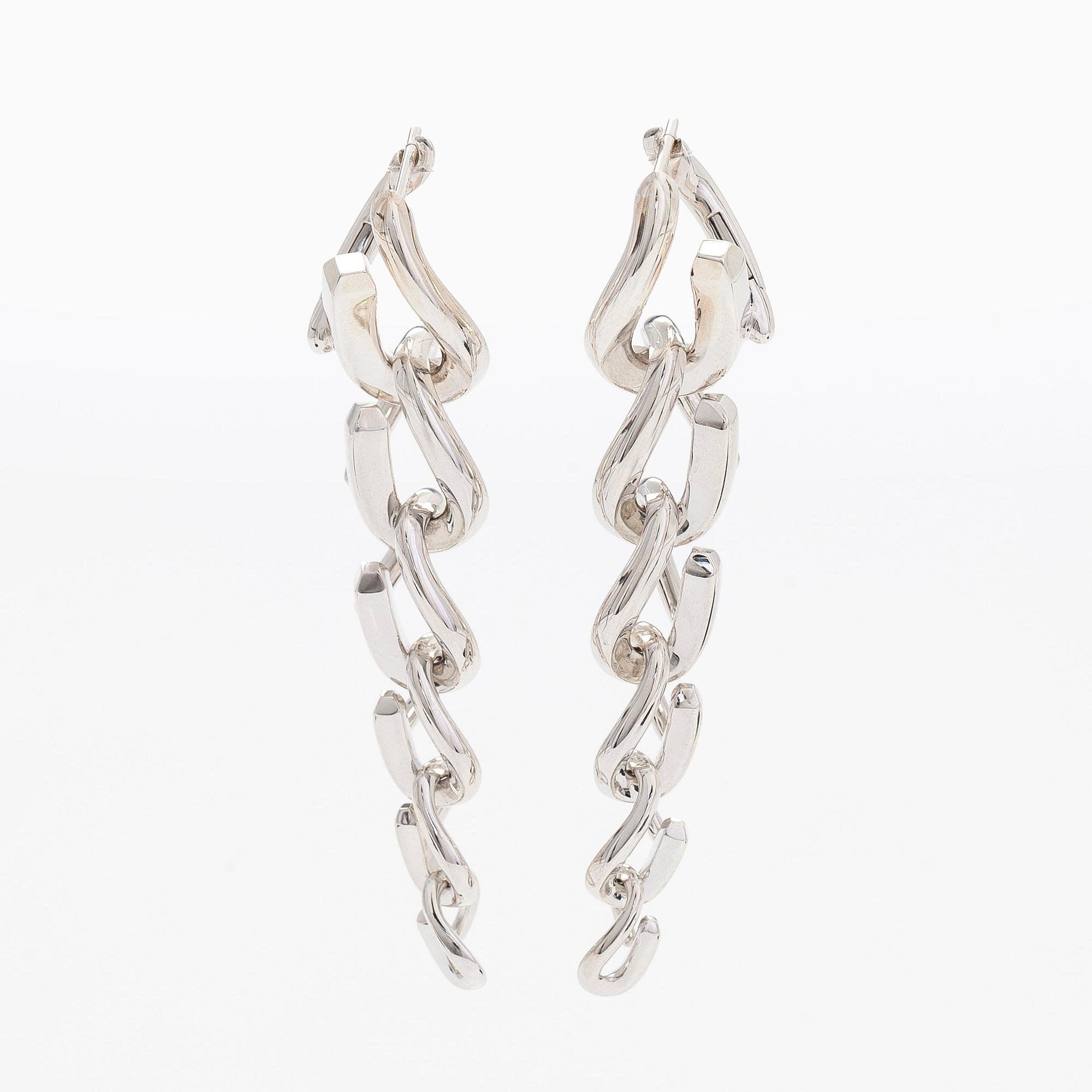 Tiffany & Co, korvakorut, ”Forge”, sterlinghopeaa.