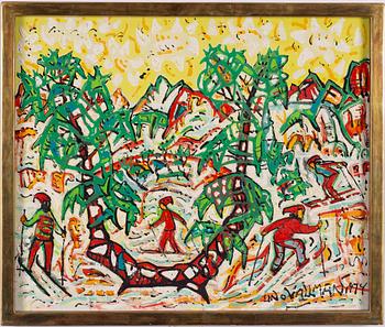 Uno Vallman, I skidspåret.