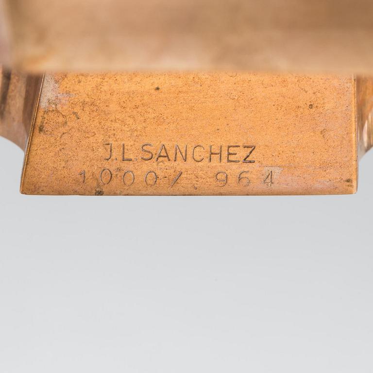 JOSÉ LUIS SANCHEZ, skulptur, brons, signerad o numrerad 1000/964.
