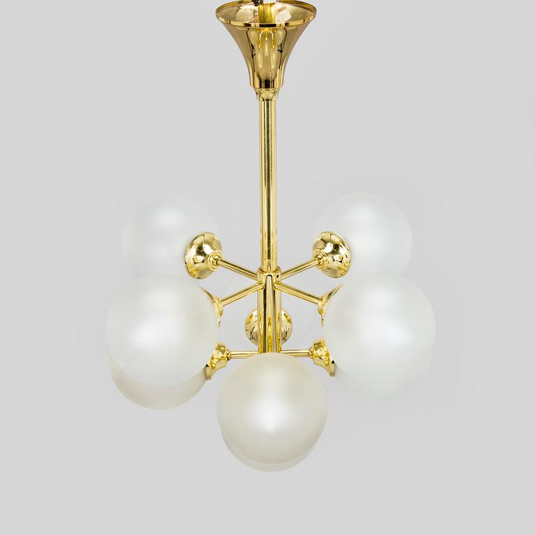 A late 20th century pendant light for LLF LICHTTECHNIK GMBH.