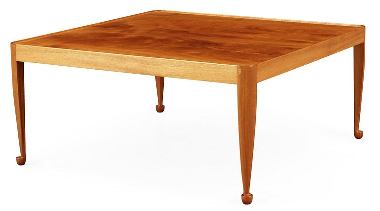 A Josef Frank mahogany sofa table by Svenskt Tenn, model 2073.