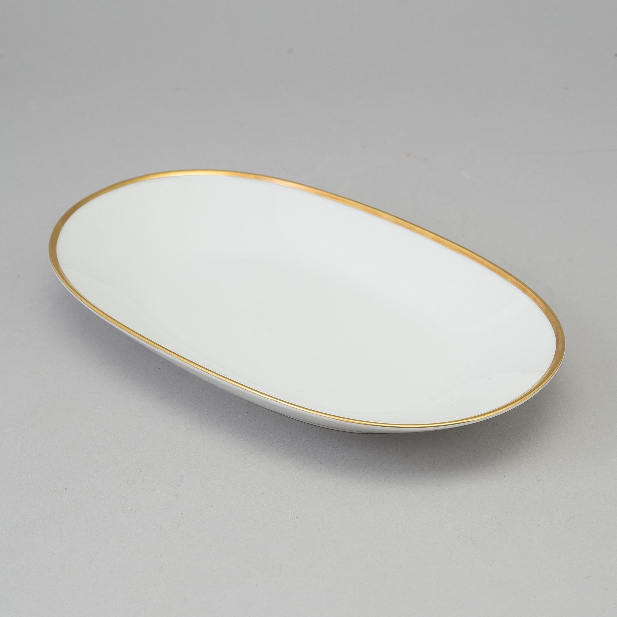 MATSERVIS, 50 delar, porslin, Rosenthal, 1900-talets mitt.