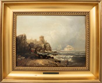 James Wilson Carmichael, coastal motif from England.