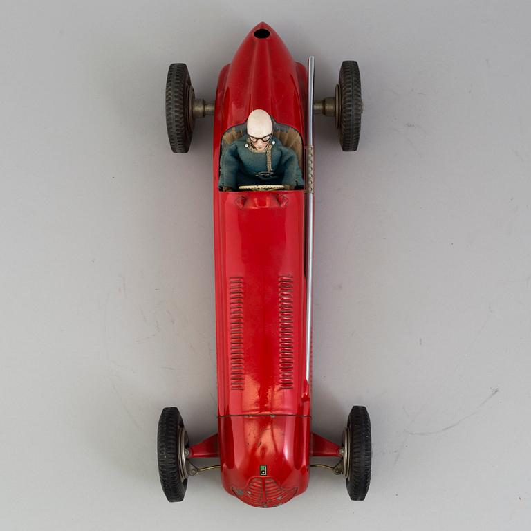 An electric powered tinplate Domo Maserati, Italy, ca 1948.