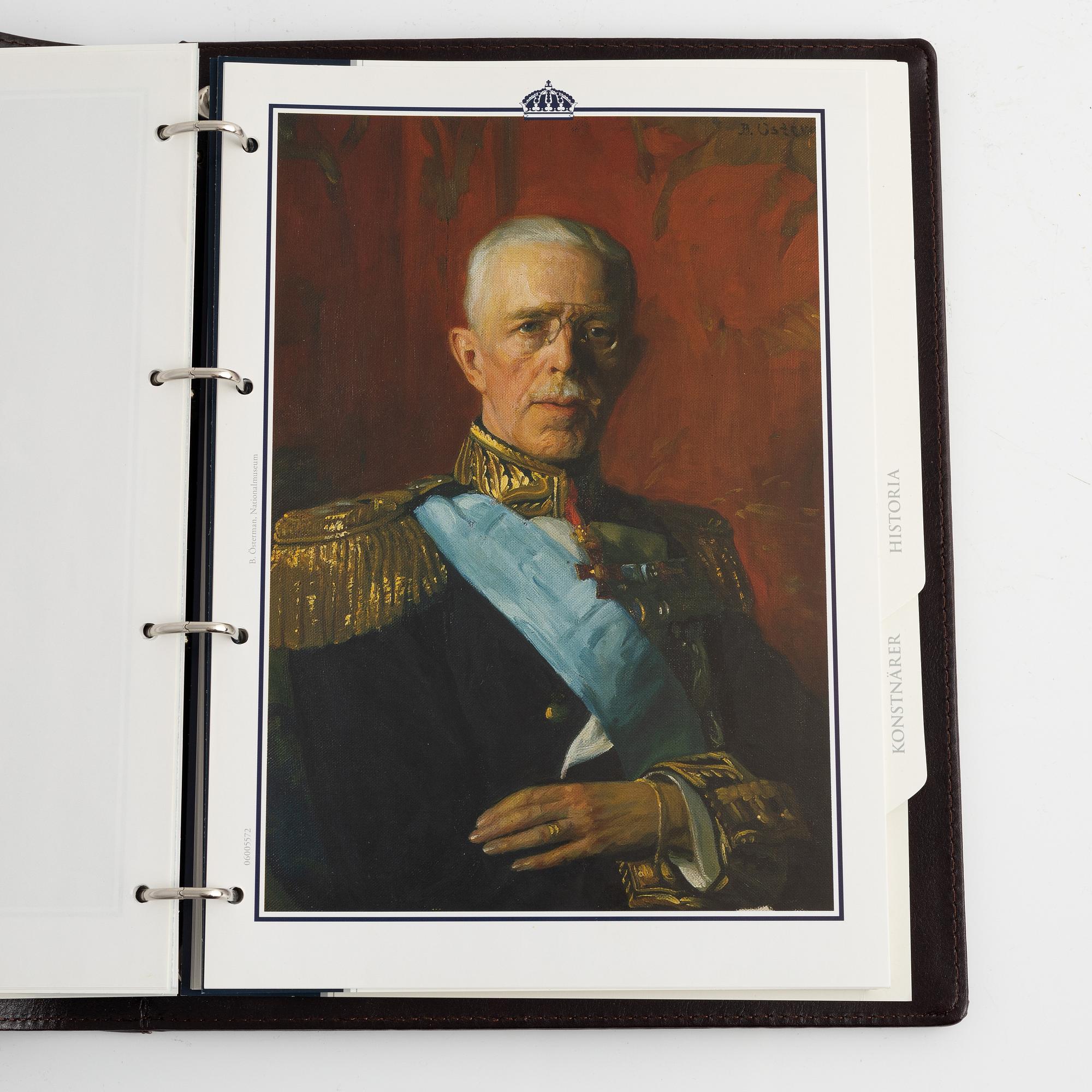 24 silver medals, 'Konungaätten Bernadotte', Mynthuset Sverige.