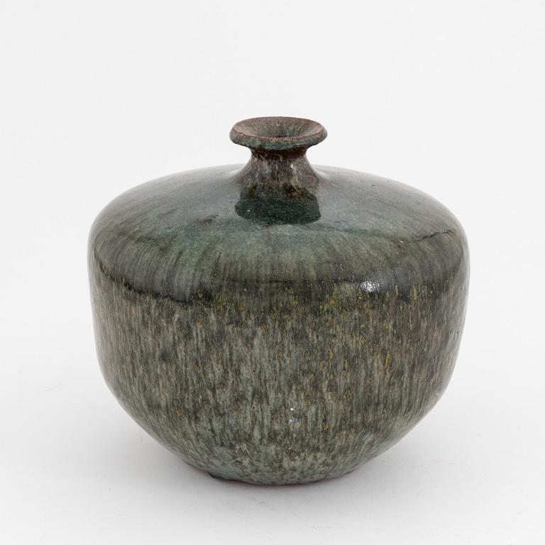 Rolf Palm, a stoneware vase, Mölle, 1970.