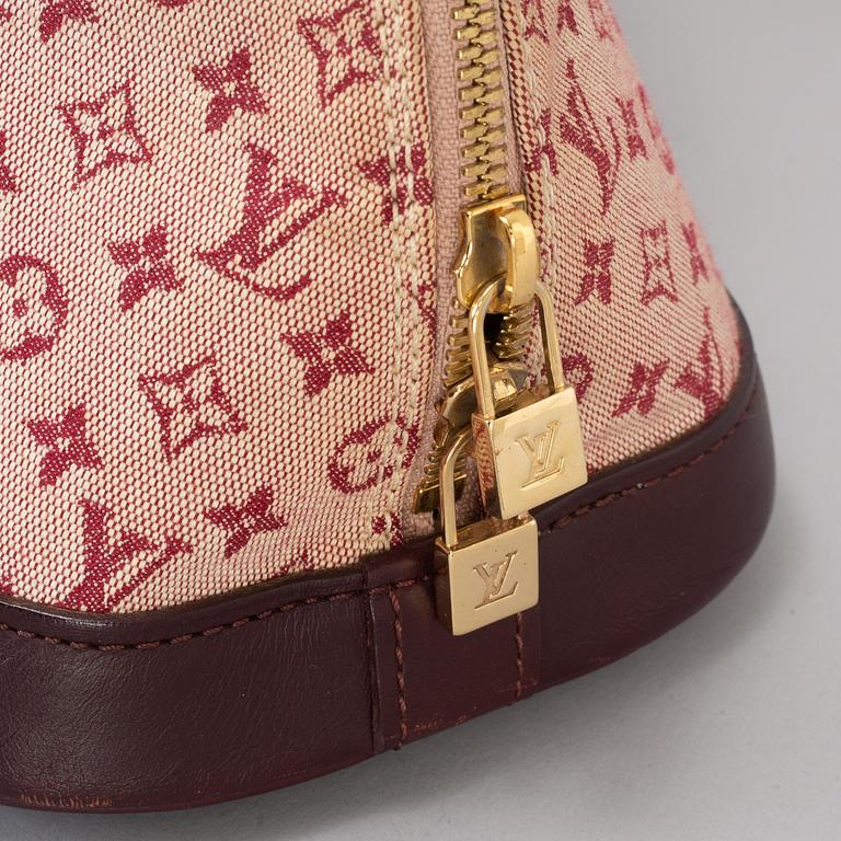 LOUIS VUITTON, 'Monogram Mini Lin Alma Long'.