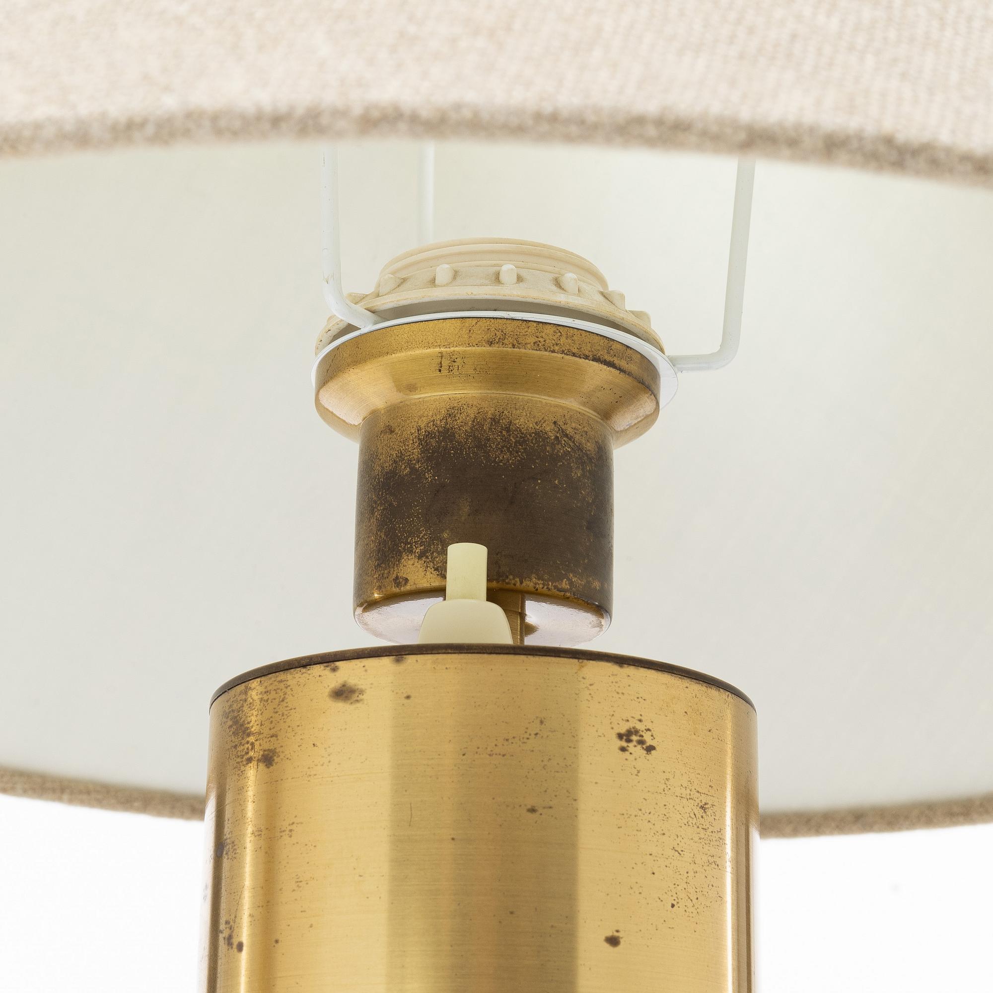 A pair of table lamps, Boréns, Borås, 1960s.