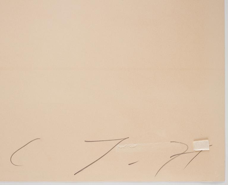 Cy Twombly, Untitled.