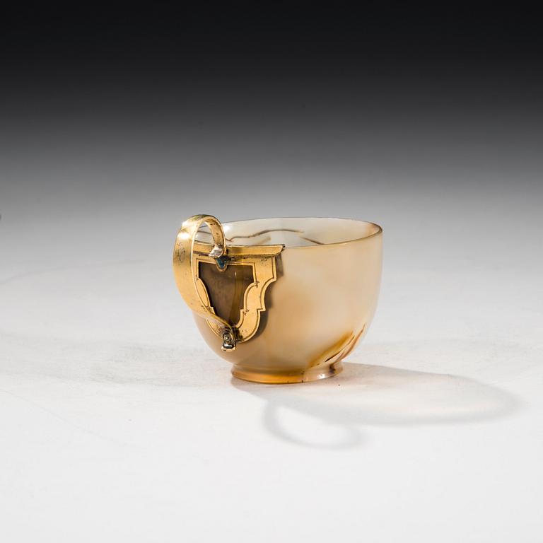 AN AGATE CUP.