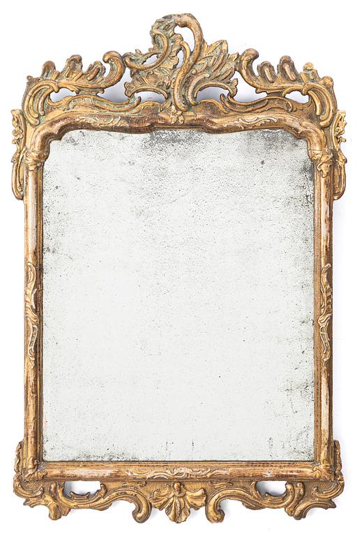 Spegel, Rokoko, Tyskland, 1700-tal.