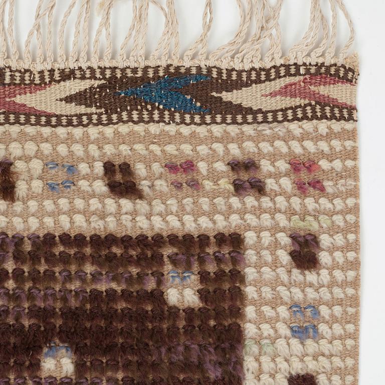 Märta Måås-Fjetterström, Matta, rya, ca 140 x 64,5-66,5 cm, signerad MMF.