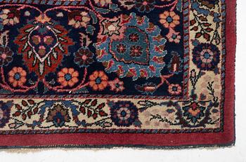 A semi-antique Mashad carpet, Eastern Iran, signed c. 507 x 303 cm.