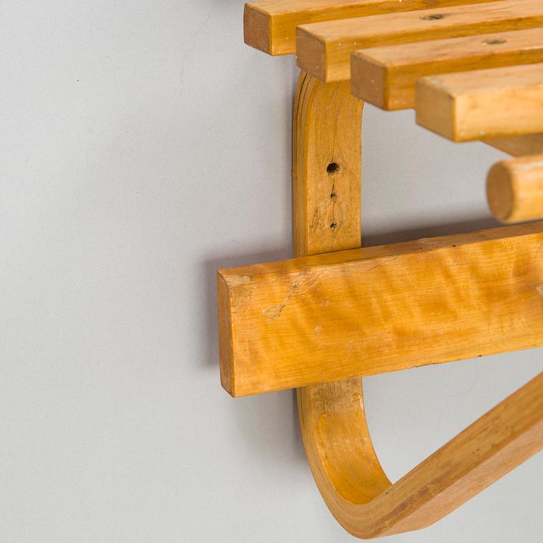 Alvar Aalto, a 1950s coat rack for O.Y. Huonekalu- ja Rakennustyötehdas A.B Finland.