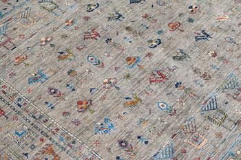 A carpet, oriental, ca 244 x 170 cm.
