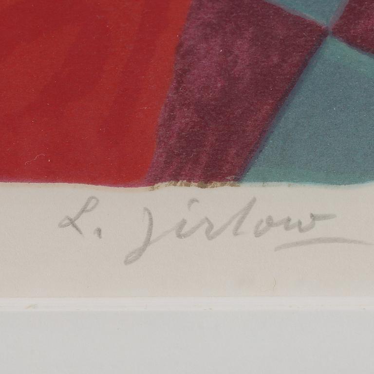 LENNART JIRLOW, färglitografi, signerad och numrerad 2/280.