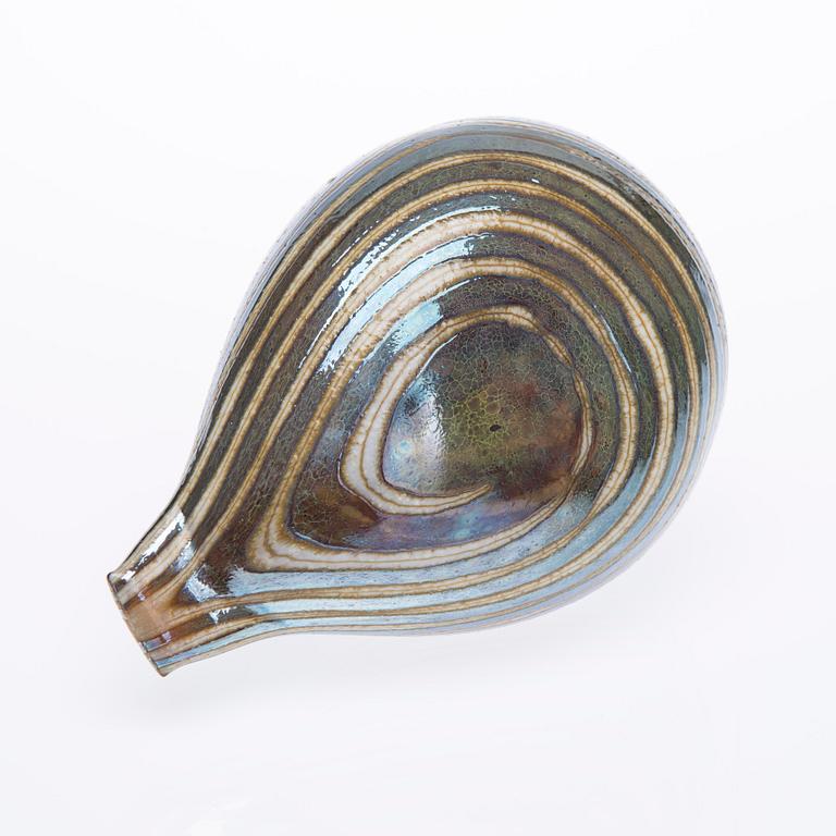 FÅGEL, glas, signerad Oiva Toikka, Nuutajärvi Notsjö.