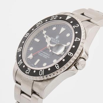 ROLEX, Oyster Perpetual Date, GMT-Master II, wristwatch, 40 mm,