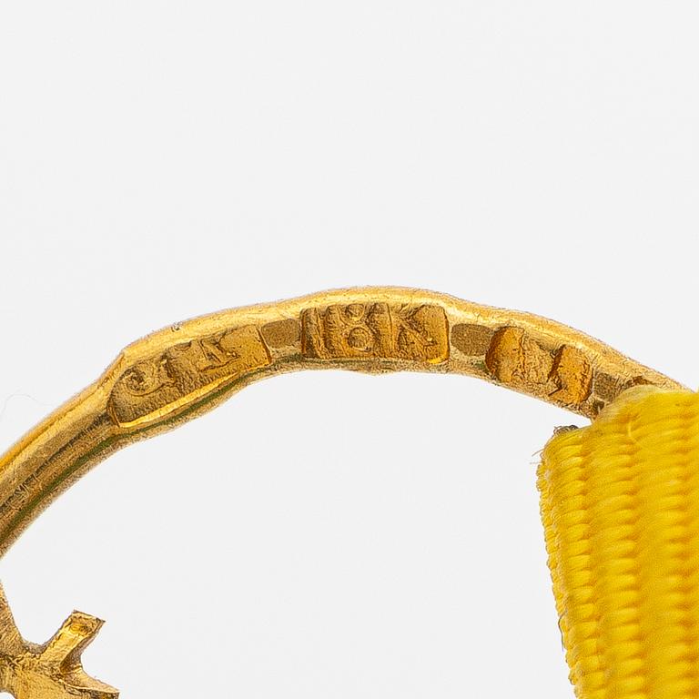 Medal, 18-carat gold, Royal Patriotic Society, 1945.