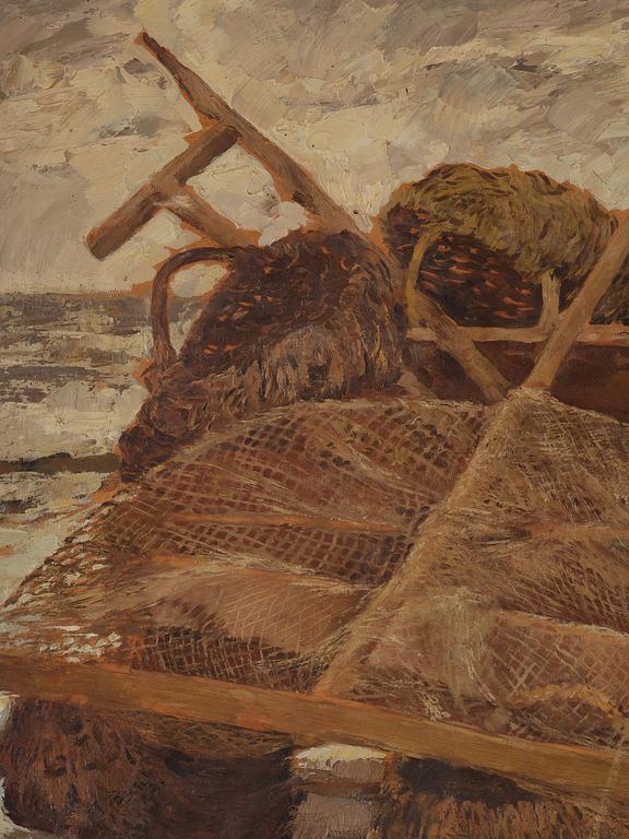 Lotte Laserstein, "Fischerkarren".