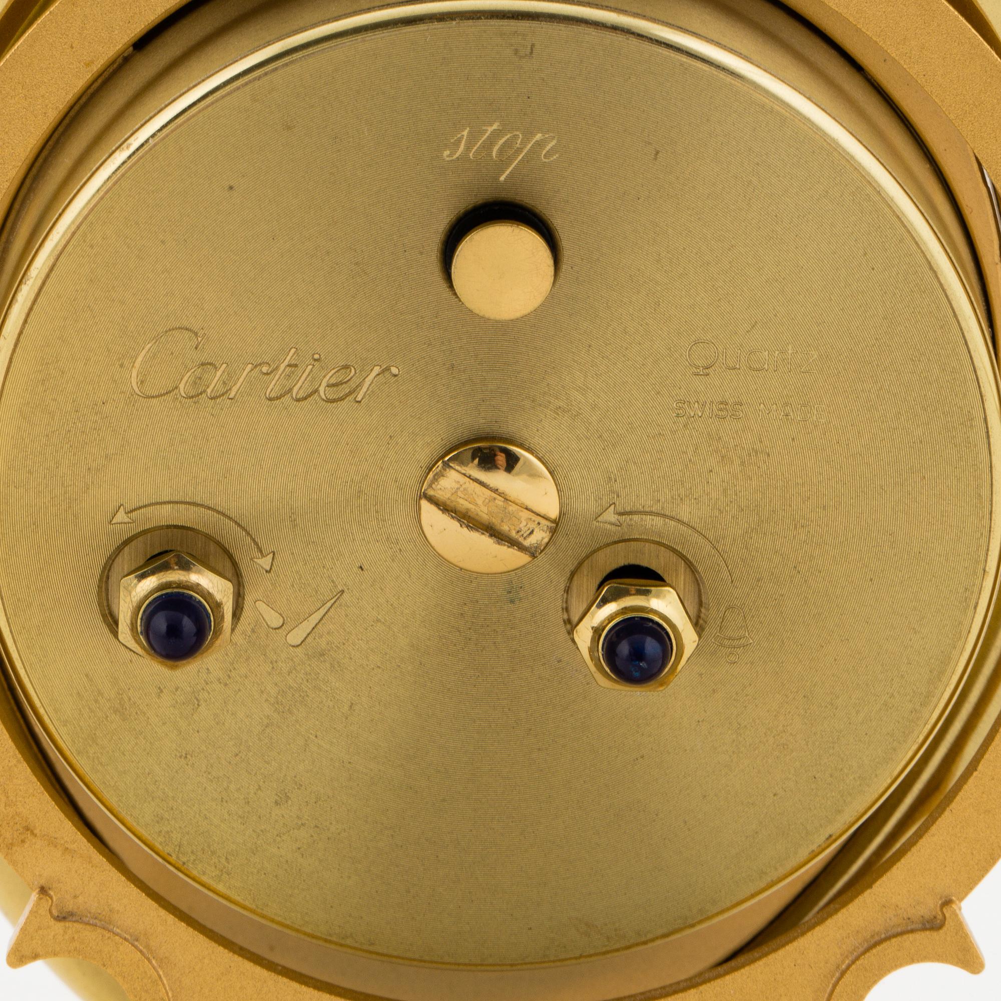 CARTIER, bordsur, 74 x 90 mm.