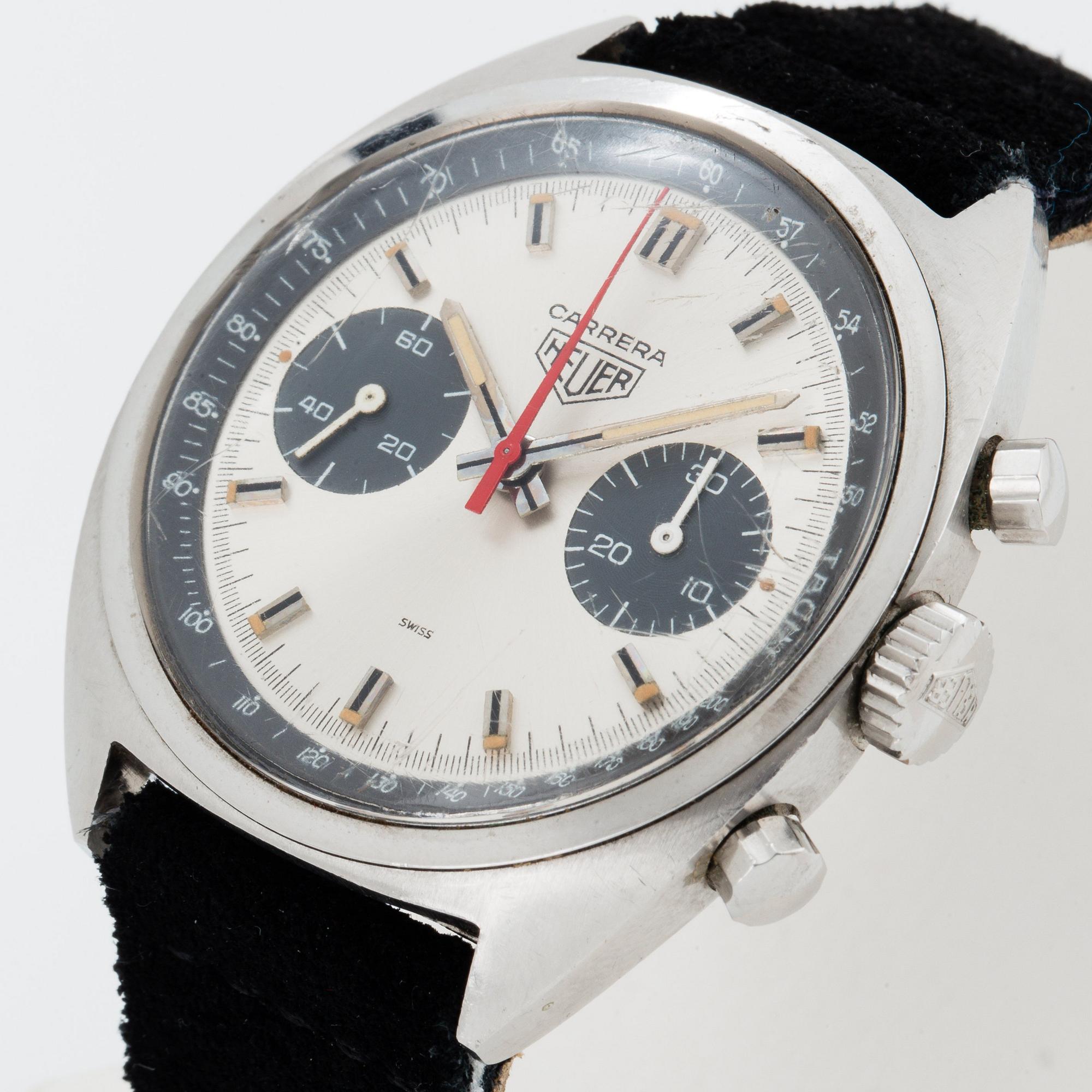 HEUER, Carrera, chronograph, "First Execution".