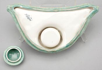 SKRIVSTÄLL, flintgods, Rörstrand, Jugend 1900-talets början.