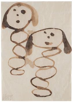377. Donald Baechler, Utan titel.