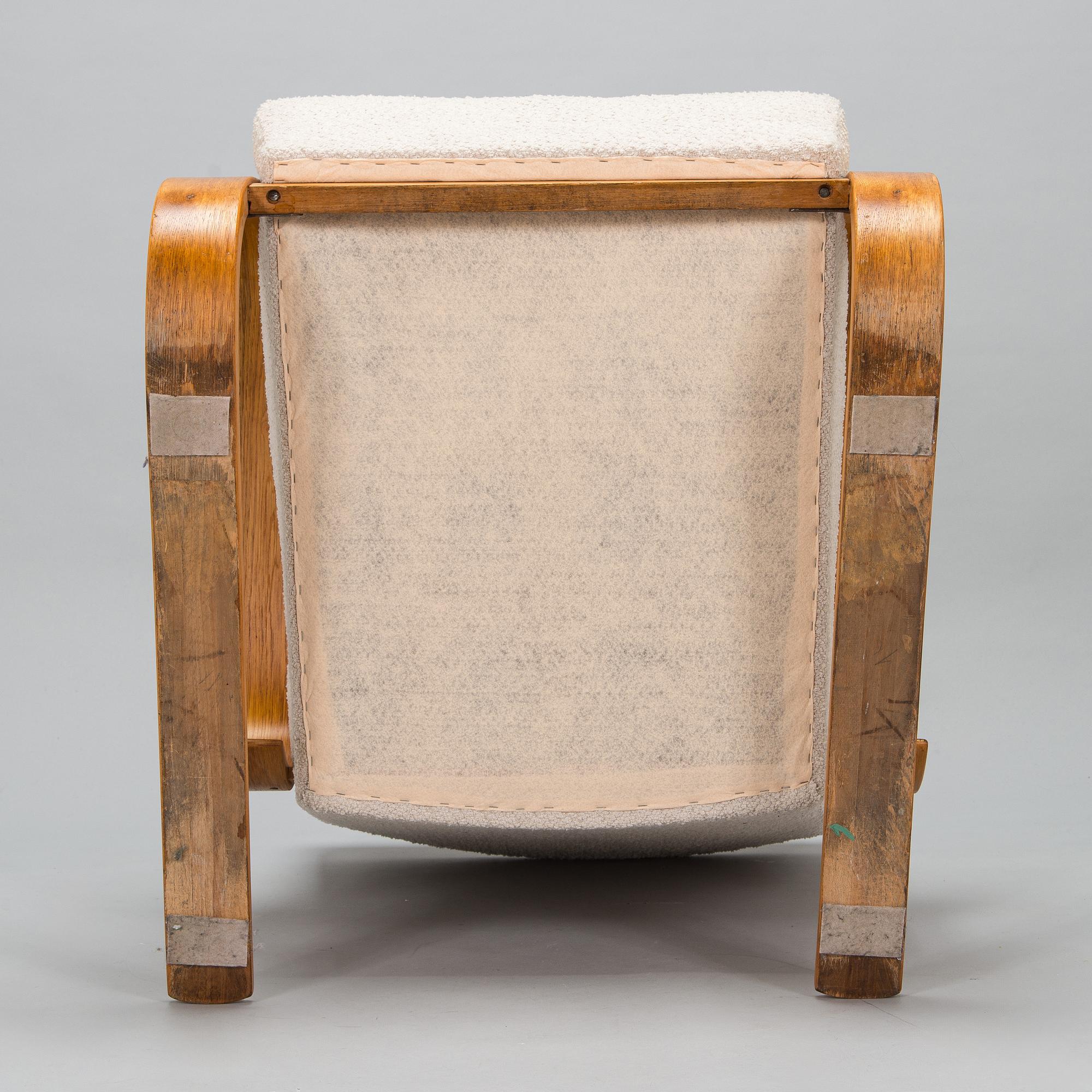 Miroslav Navratil, fåtölj, "Tank chair" Tjeckien 1950-tal.