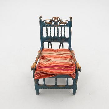 Armchair from the second half of the 19th century.