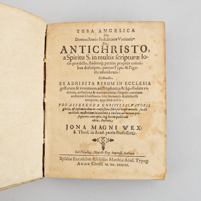 Tuba angelica, 1637.