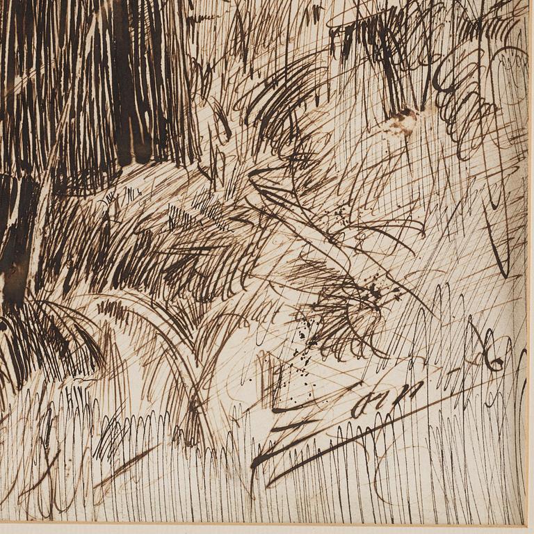 Anders Zorn, Grandmother.