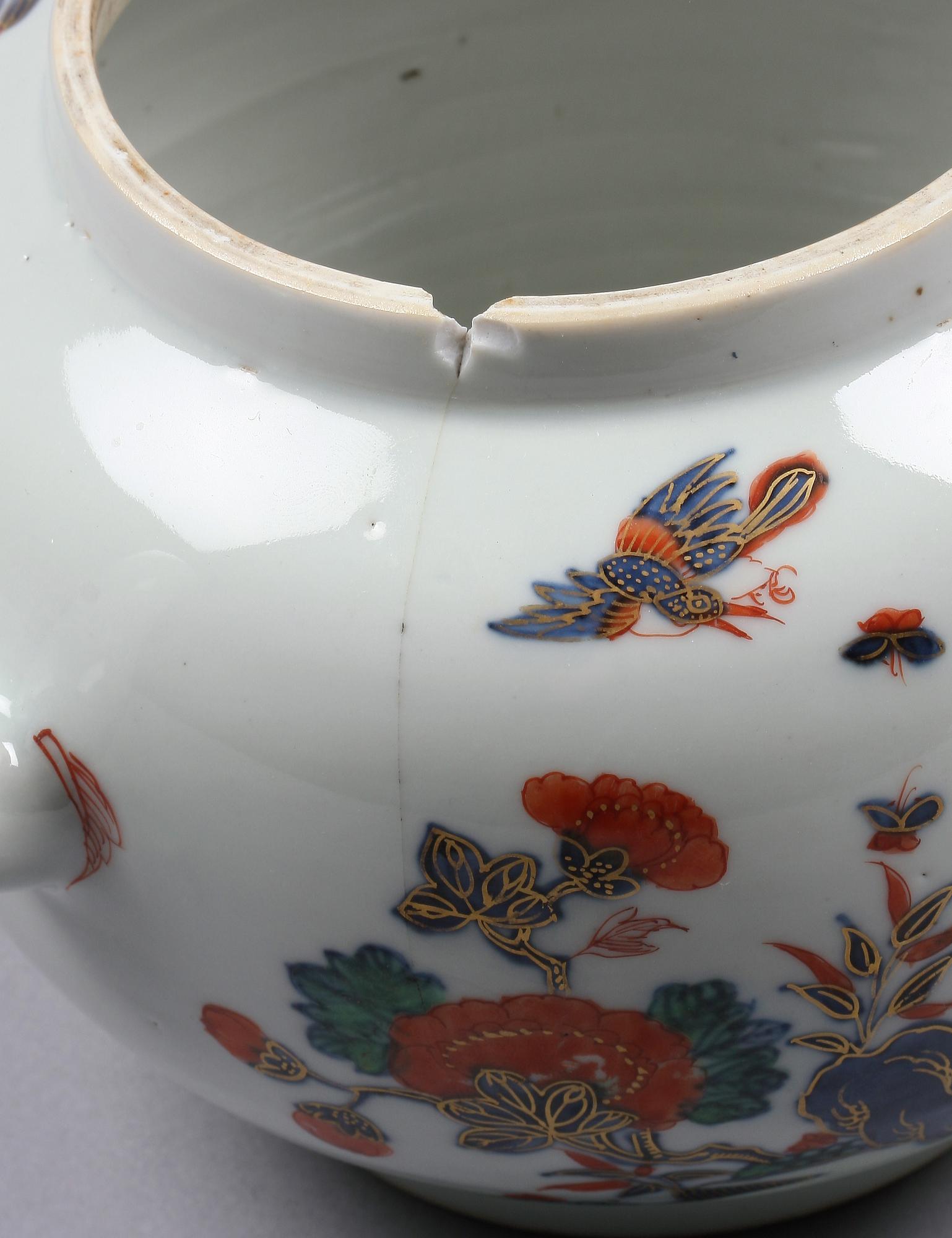 TEKANNA, porslin, Kina, 1700/1800-tal.