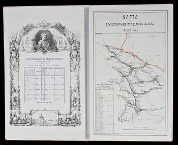 INVIGNINGSPROGRAM FÖR JÄRNVÄG, Sarni-Kiev, 25 juni 1909.