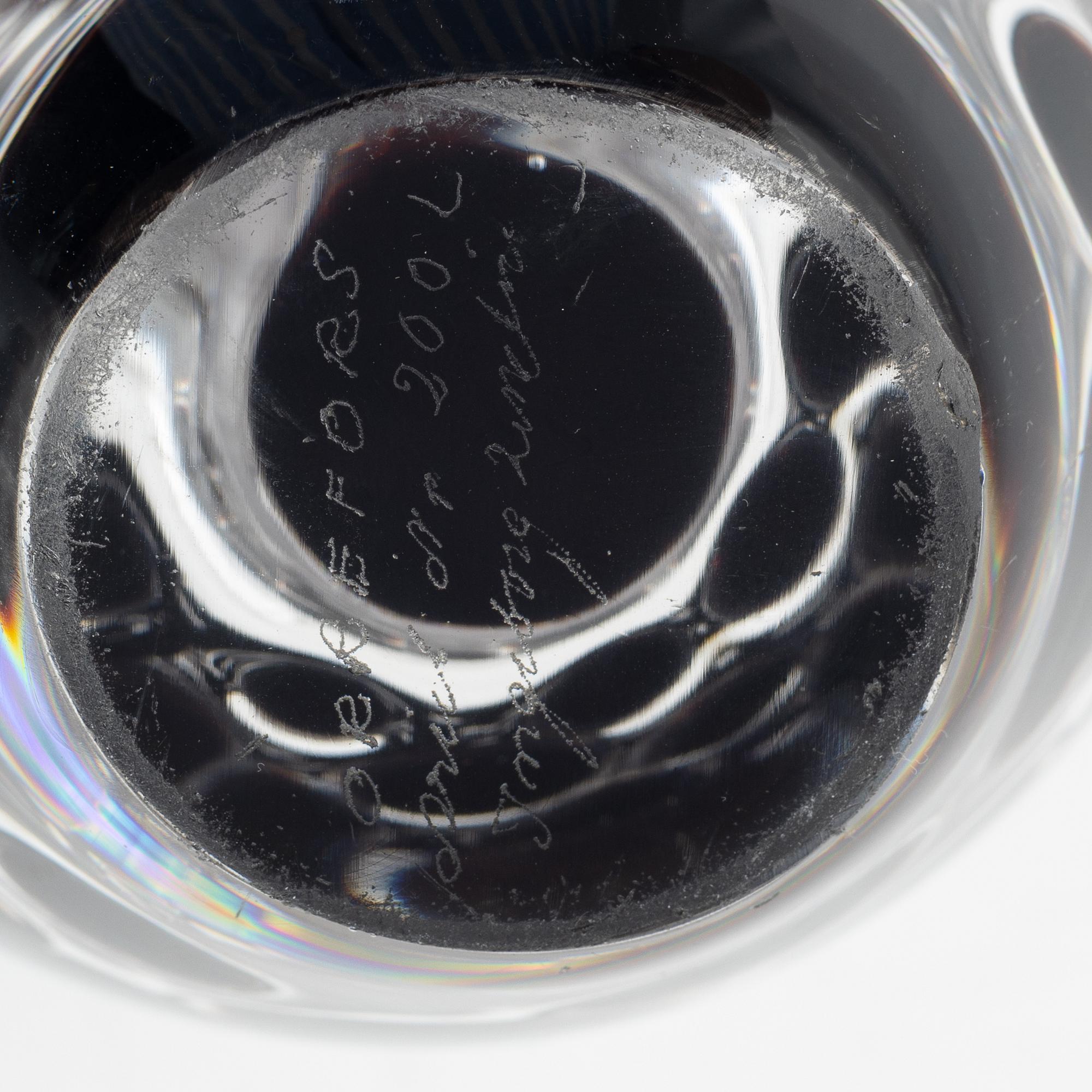 Ingeborg Lundin, vas, ariel, Orrefors.