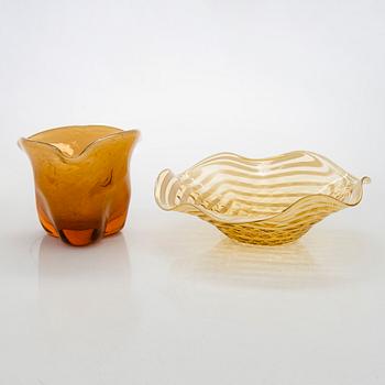 Maljoja, 4 kpl, Kauklahden Lasitehdes 1923 -1952.