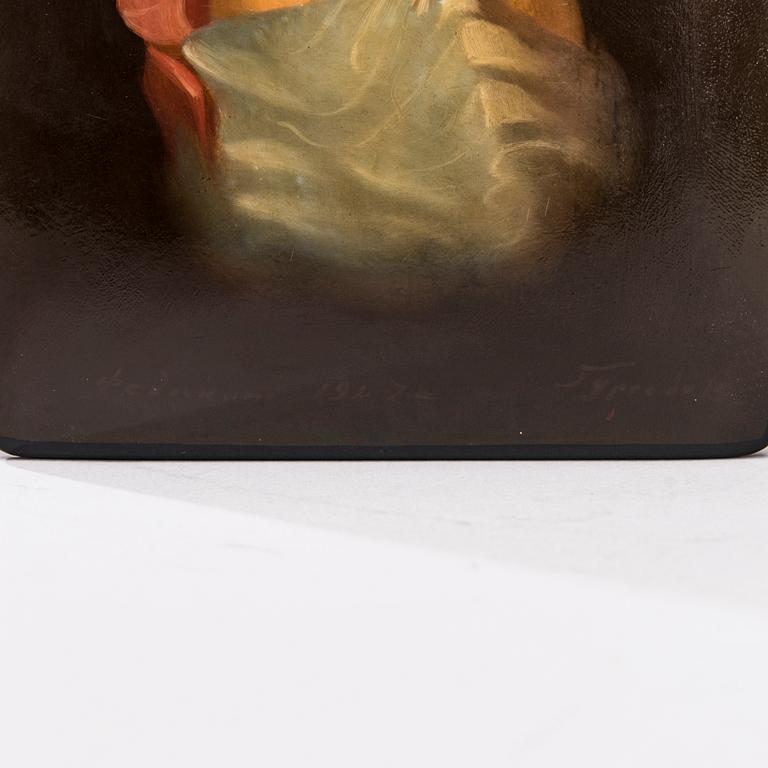 LACKSKRIN, 3 st, Sovjetunionen, 1900-talets mitt.