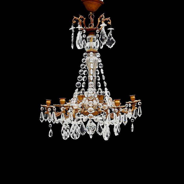 LJUSKRONA, 1900-talets mitt. Höjd 64 cm.