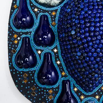 BIRGER KAIPIAINEN, relief, kivitavara, signeerattu Kaipiainen Arabia.