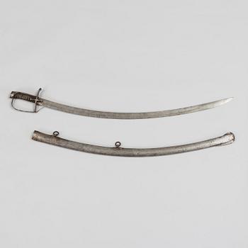 AN 18TH CENTURY SABRE.