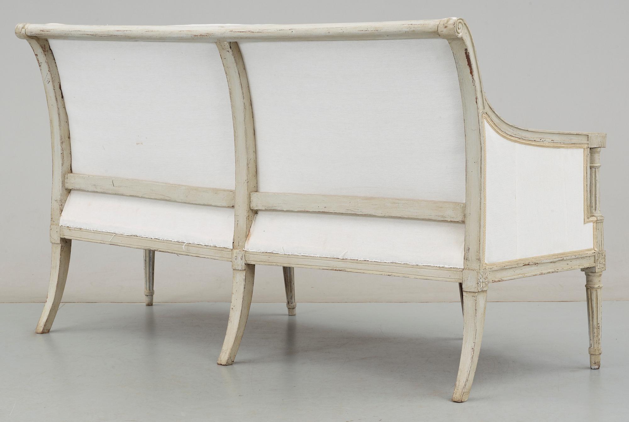 SOFFA, Louis XVI-stil, 1800-tal.