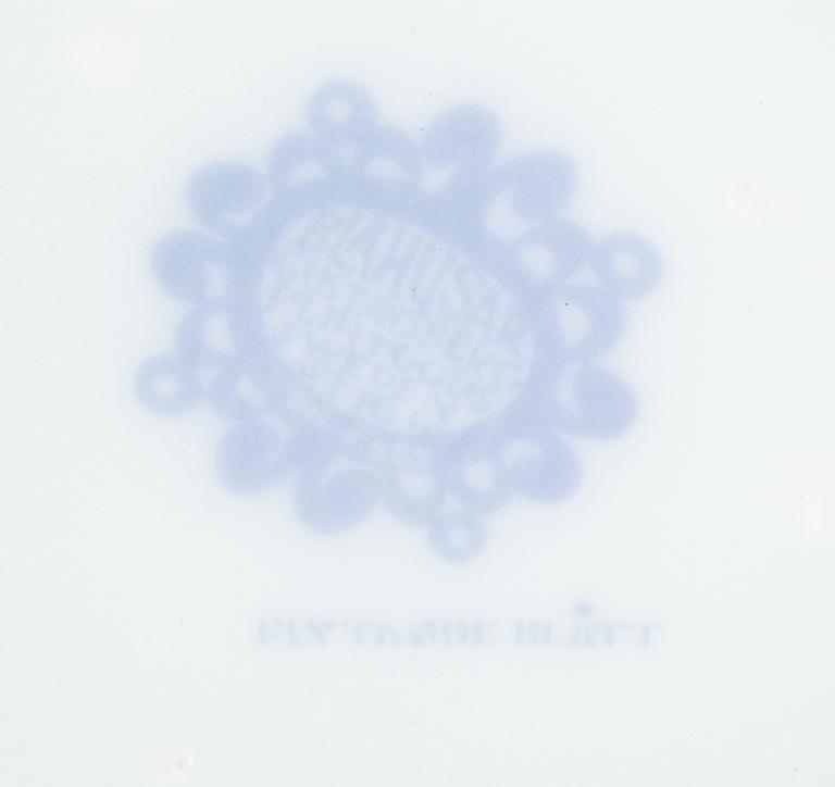 SERVISPORSLIN, 30 delar, "Blå Husar", Stig Lindberg, Gustavsberg.