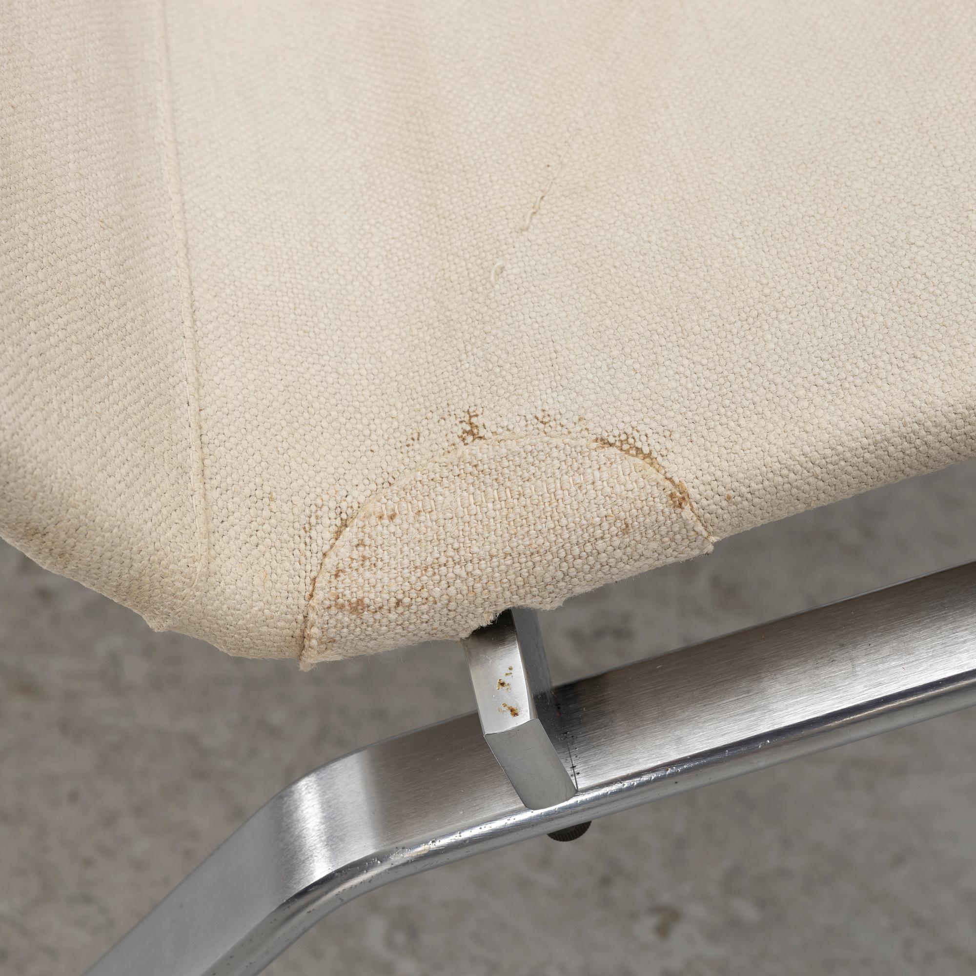 Poul Kjaerholm, a "PK-22" armchair, E Kold Christensen, Denmark.