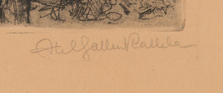 Akseli Gallen-Kallela, Mänty.