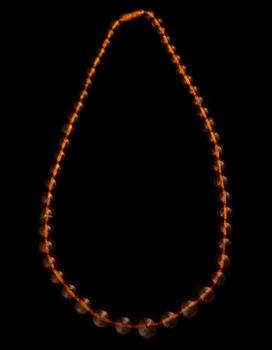 COLLIER, bärnsten.
